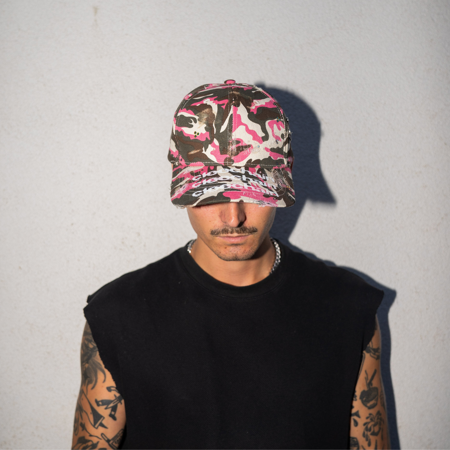 cap pink camo
