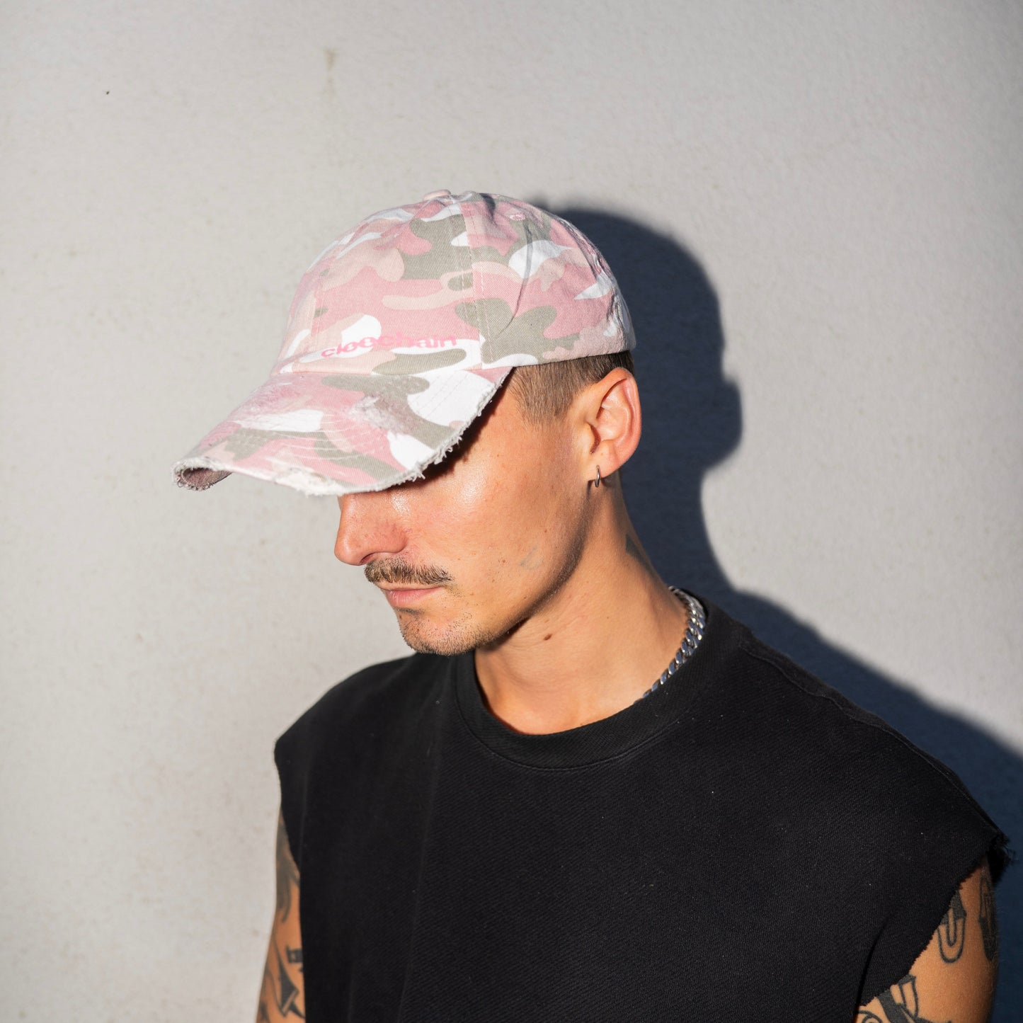 cap pink camo