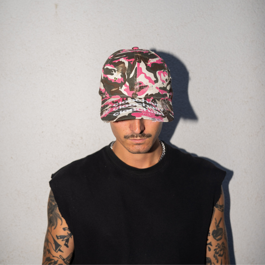 cap pink camo