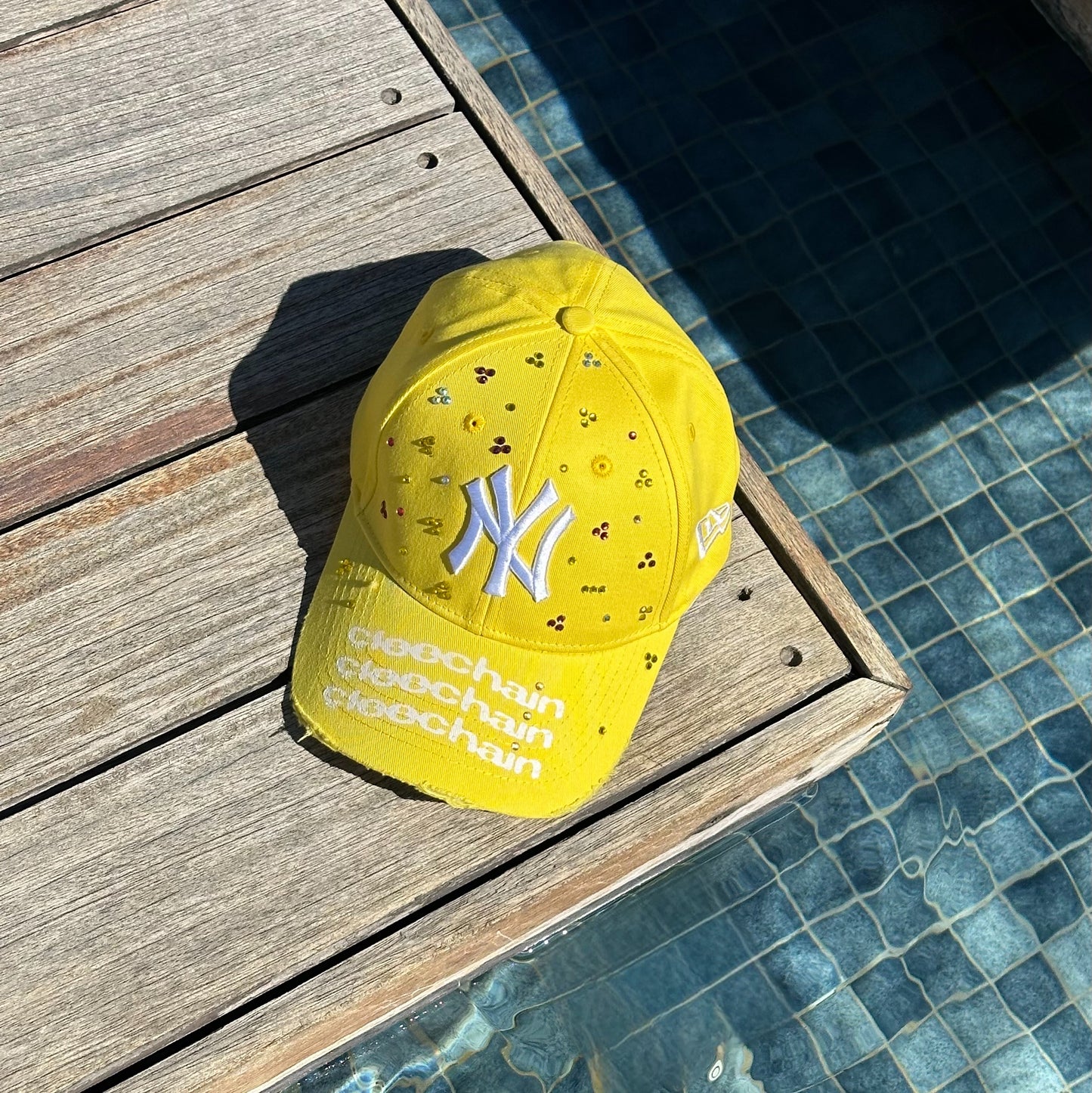 yellow cap
